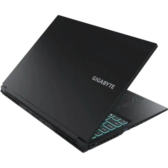 Ноутбук Gigabyte G6 MF (Intel Core i7-12650H/16"/IPS/1920x1200/165Hz/16Gb/512Gb SSD/RTX4050 6Gb/NoOS) Black MF-G2KZ853SD - фото